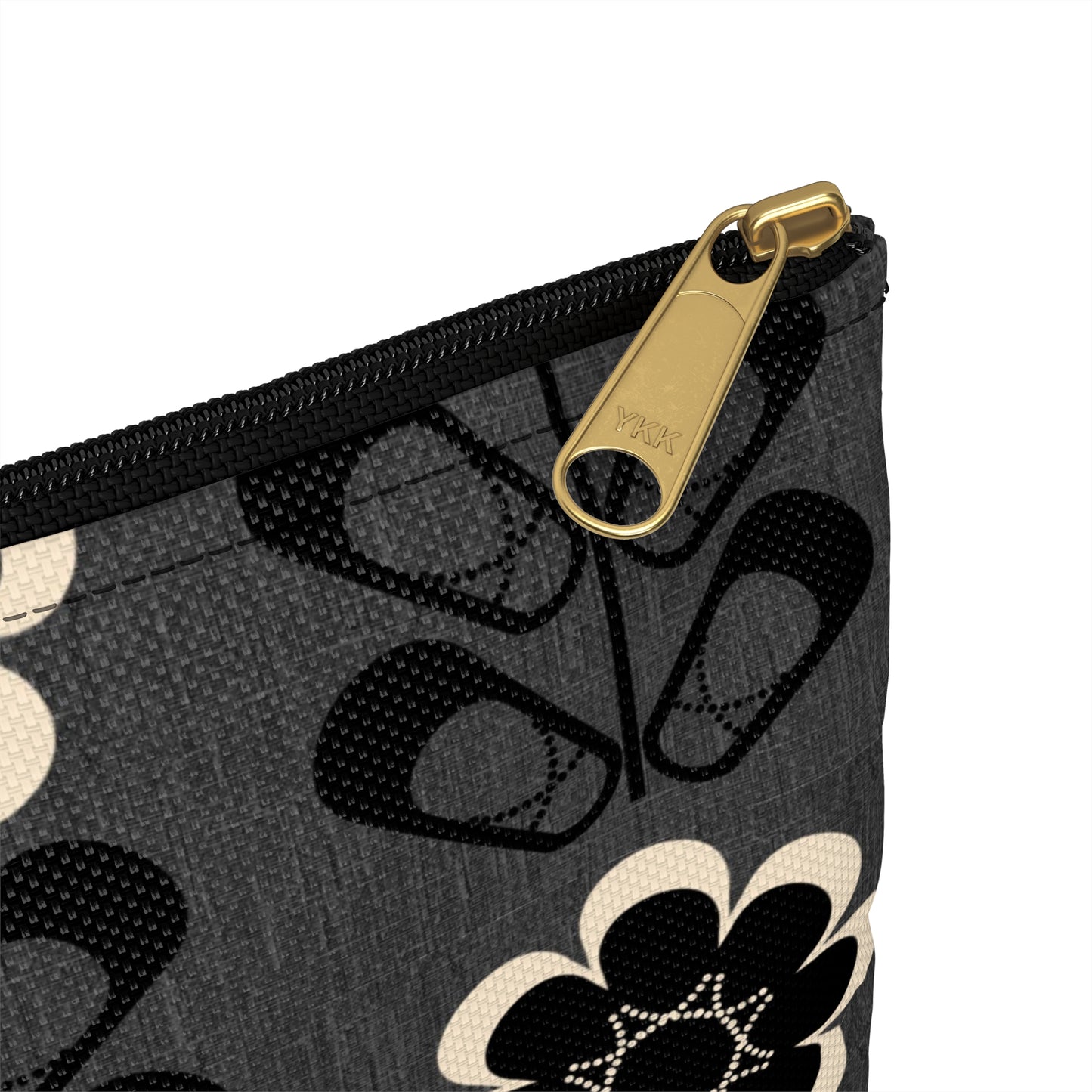 ACCESSORY POUCH: Ebony & Ivory