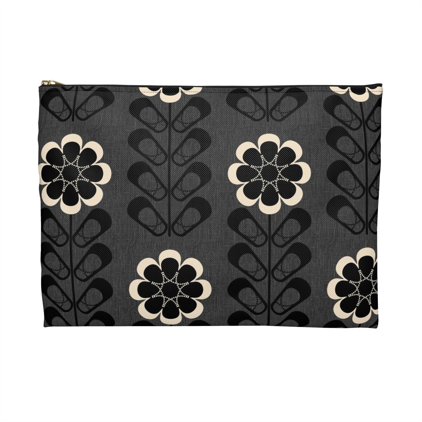 ACCESSORY POUCH: Ebony & Ivory