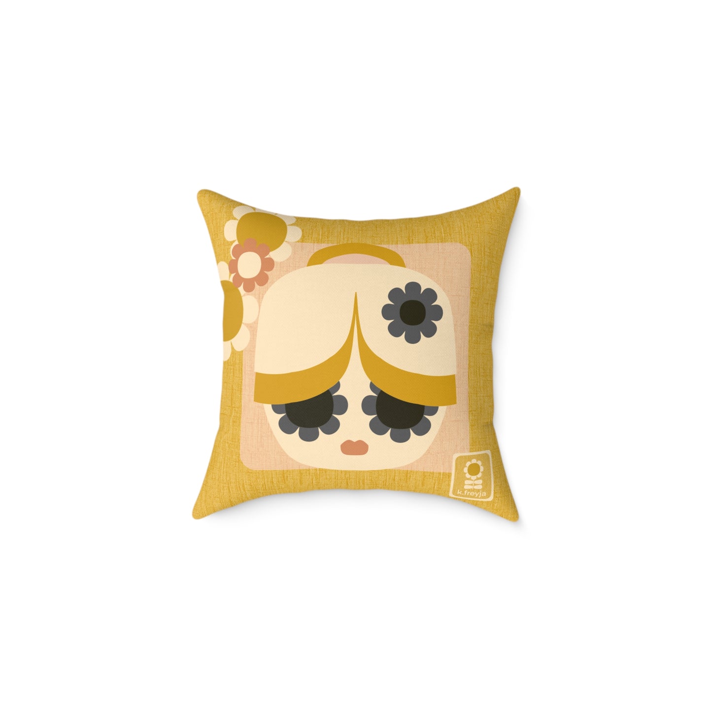 NO LUXE PILLOW: Madame Bun-Head ~ Pippa