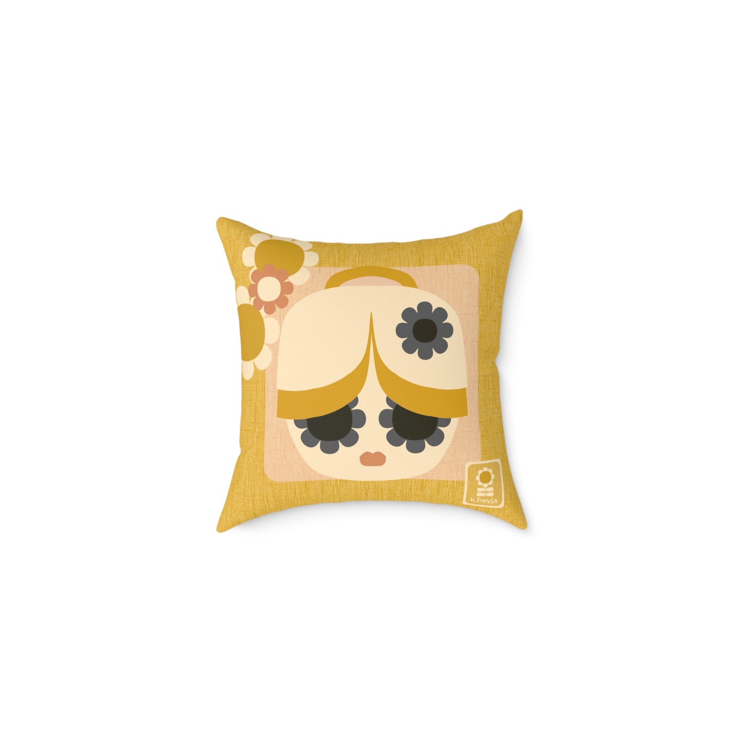 NO LUXE PILLOW: Madame Bun-Head ~ Pippa