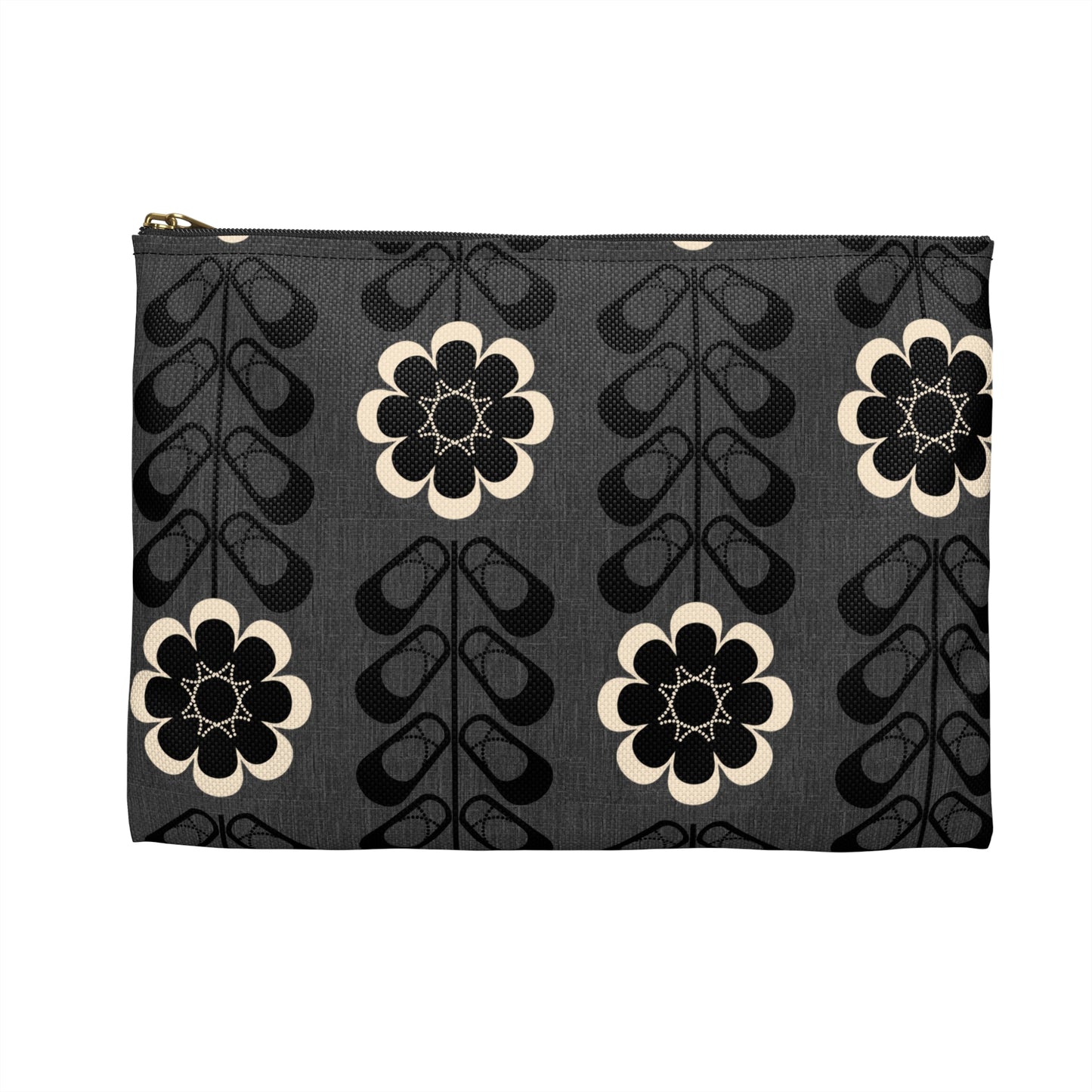 ACCESSORY POUCH: Ebony & Ivory