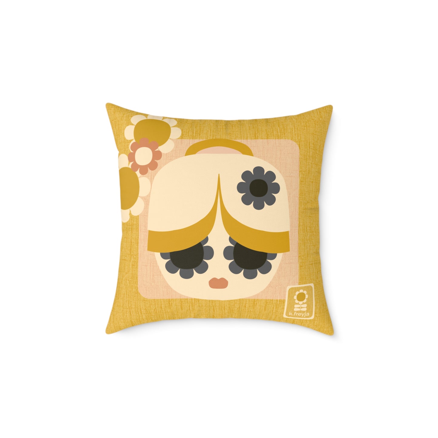 NO LUXE PILLOW: Madame Bun-Head ~ Pippa