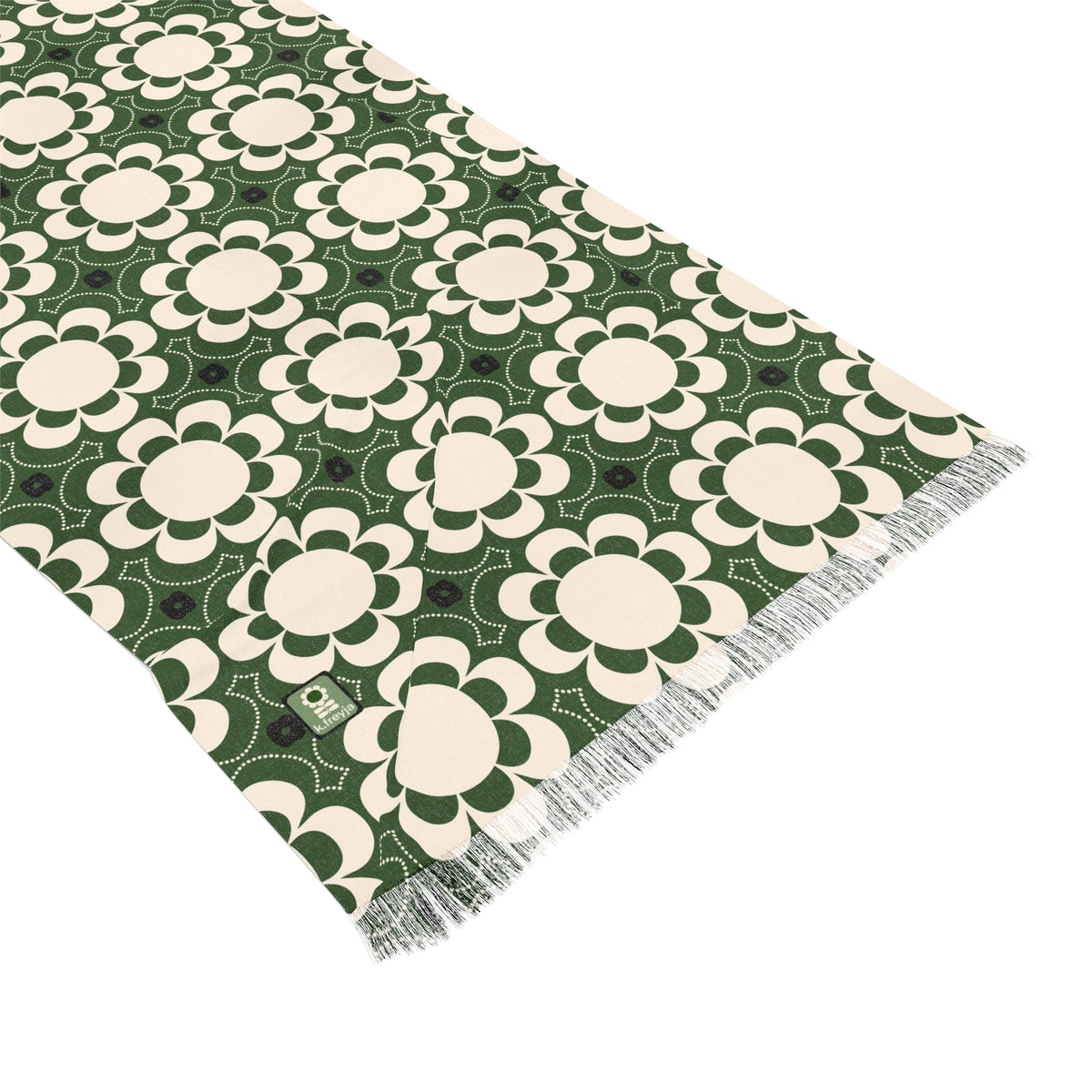 Buttery Soft Pashmina Scarf: The Ballymac ~ Light Scarf in Irish Greens
