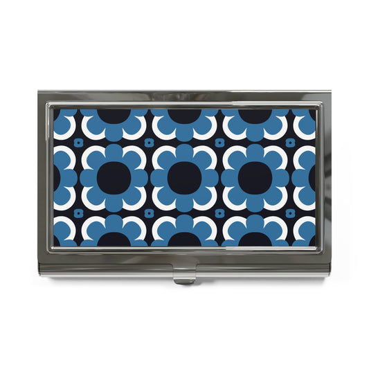 CARD CASE: Cobalt + Cashmere